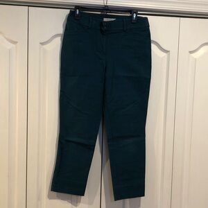 Teal ankle  Pants Loft